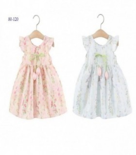 VESTIDO INF.FLOR 2C 142555