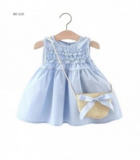 VESTIDO INF.C-CARTERA 2PCS 142562