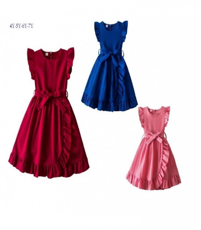 VESTIDO INF.C-CINTO 3C 142586