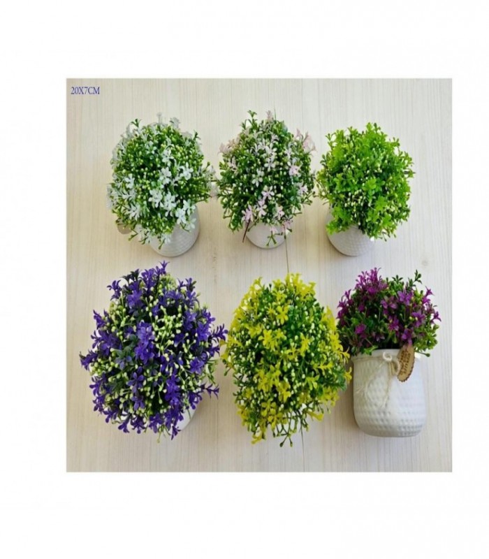 PLANTA ARTIFIC.C-PLANTERA 20X7CM JAZMIN 5C 145428