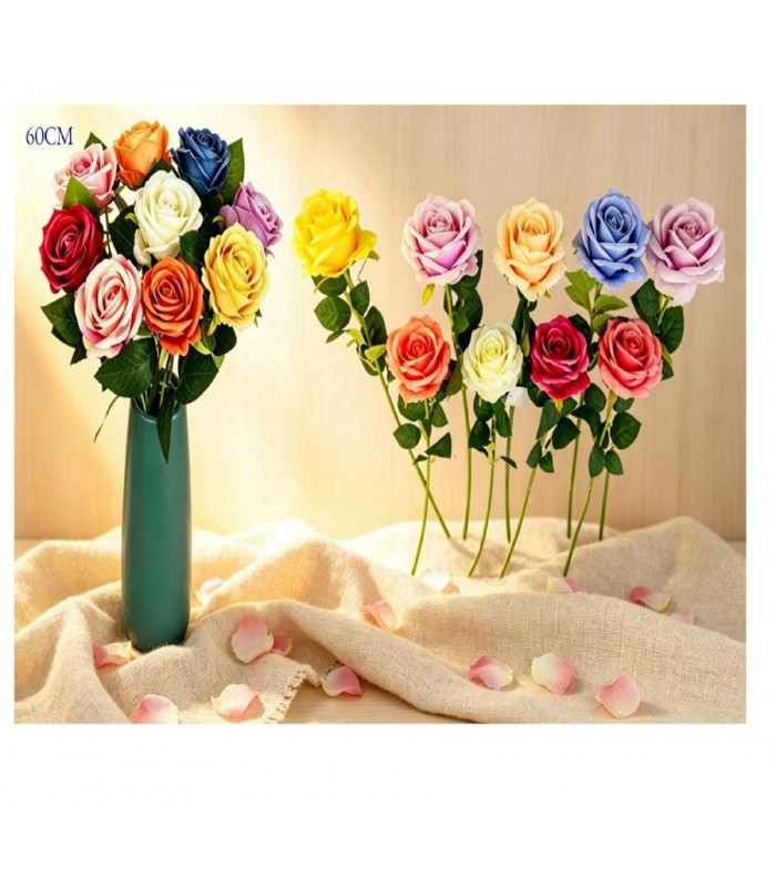 PLANTA ARTIFIC-FLOR 60CM 1PC ROSA 145992