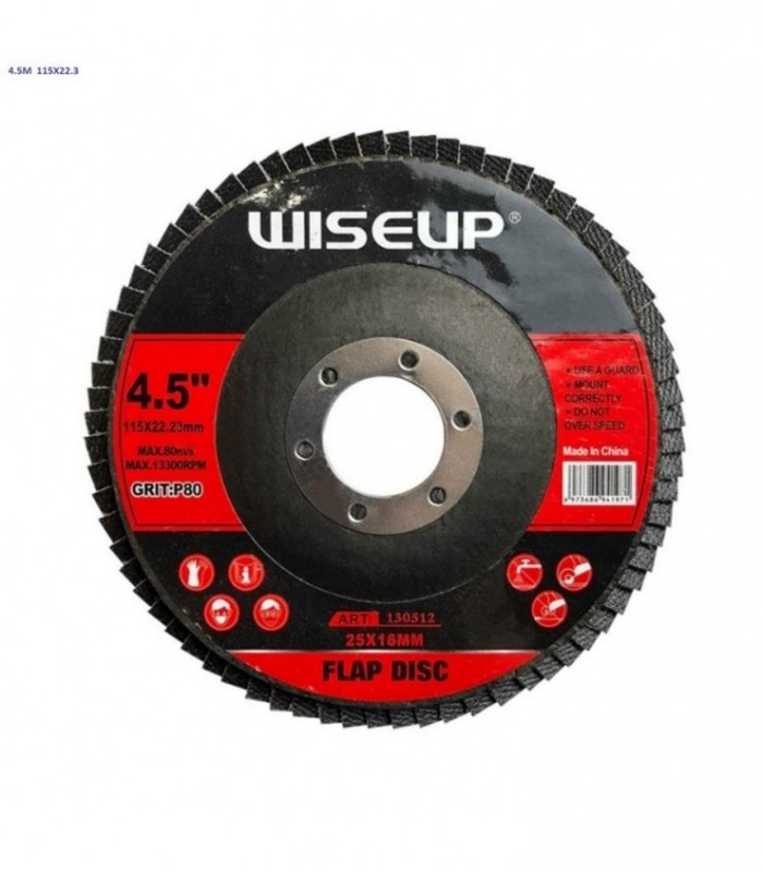 DISCO P-LIJAR 4.5 115X22.23MM 1PC WISEUP
