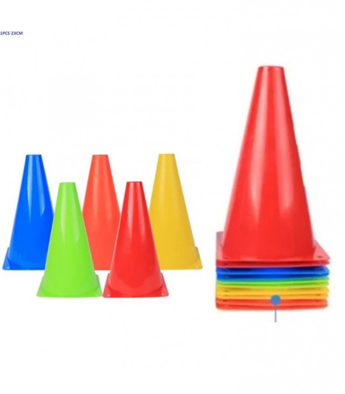CONO PLASTIC.1PC COLOR LISO 23CM 137809