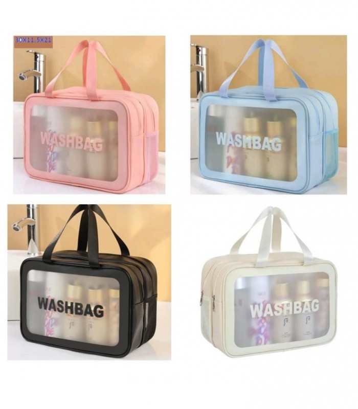 NECESER 1CIERRE 30X11.5X21CM 4C WASHBAG138185