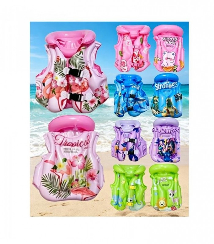 CHALECO INFLABLE 41X36CM TIBURON 2C 139076