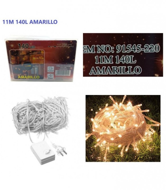 PISCA 1 LINEA 11M 220V 140L AMARILLO 91545-220
