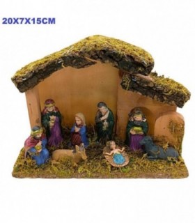 PESEBRE DE NAVIDAD 20X7X15CM 127733