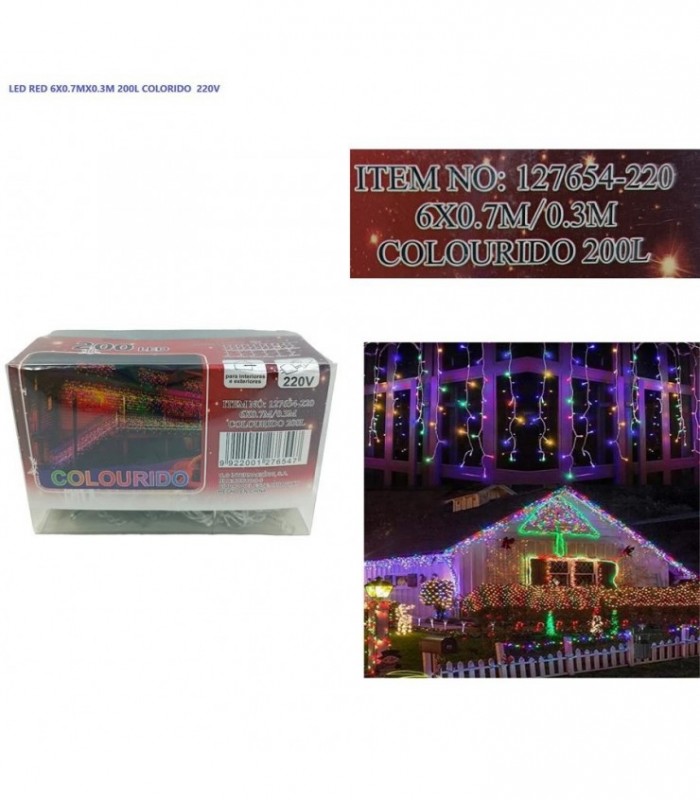 PISCA 2 LLUVIA 6X0.7X0.3M 220V 200L COLORIDO 12765