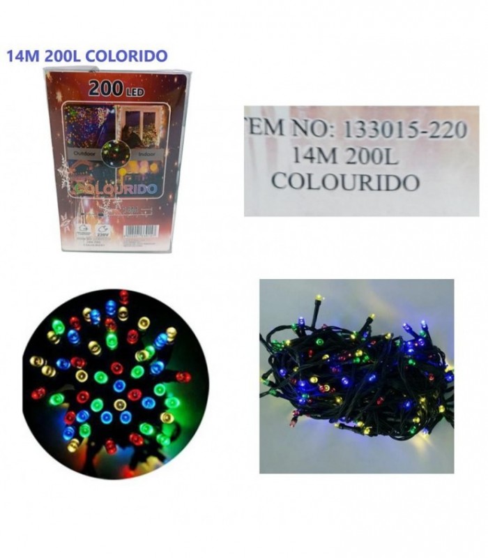 PISCA 1 LINEA 14M 220V 200L COLORIDO 133015-220