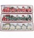 TREN MADERA NAVIDAD 5PCS 25.5X5.5CM  1419
