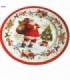 PLATO DE NAVIDAD PORCELANA 26CM 142040