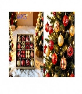 PELOTA DE NAVIDAD MIXTO 44PCS 146206