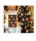 PELOTA DE NAVIDAD 8CM 16PCS MIXTO 146228