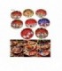 BANDEJA NAVIDAD 40CM RED.PLASTIC.8D 146608