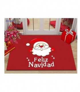 TAPETE DE NAVIDAD 38X58CM PAPA NOEL 146718