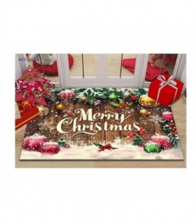 TAPETE DE NAVIDAD 48X78CM MERRY CHRISTMAS 146723