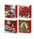 BOLSA DE REGALO NAVIDAD 30X40X12CM PAPEL FD7381L