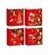 BOLSA DE REGALO NAVIDAD 39X30X11CM PAPEL FD7390HL