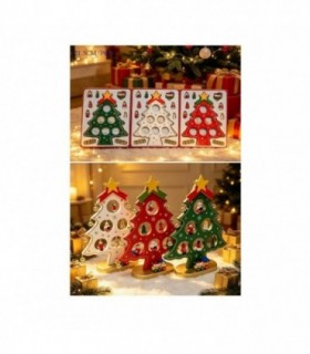 ARBOL MADERA NAVIDAD 21.5CM C-ACCESORIOS 146341