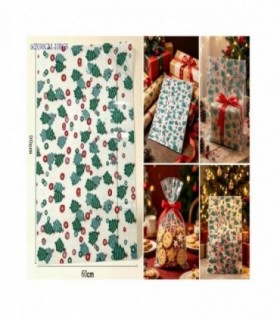 PAPEL DE REGALO 10PCS 60X90CM NAVIDAD 146818