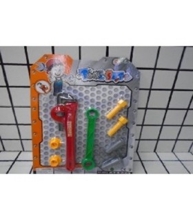 EVILLA DE METAL GDE C-FLOR-PERLAS 8445-46-43 1883